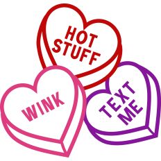 Hearts - Hot Stuff, Wink, Text Me