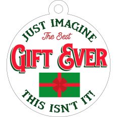 Holly Jolly Gift Tag - Best Gift