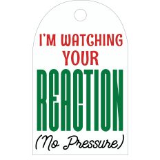 Merry Mod Gift Tag - Watching Reaction