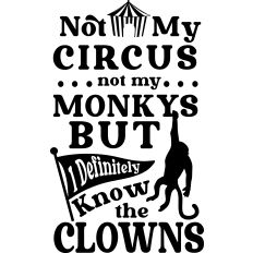 Not Circus Not Monkeys Know Clowns