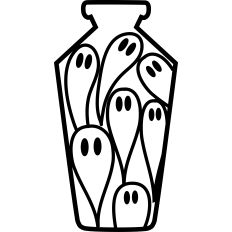 Potion Bottle Ghosts