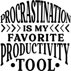 Procrastination Favorite Productivity Tool