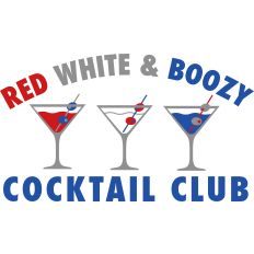 Red White Boozy Cocktail Club