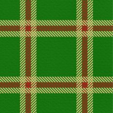Sleigh Ride Plaid - Holiday Wreath Lrg.