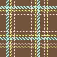Spring Fling Plaid - Chocolate Bunny