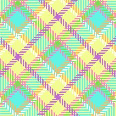 Spring Fling Plaid - Easter Basket