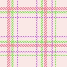 Spring Fling Plaid - Easter Bonnet