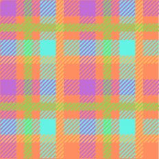 Spring Fling Plaid - Egg-Cited Lrg.