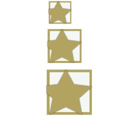 Star Fold-Over Cards