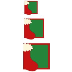 Stocking Fold Over Card