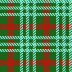 Sugar Plum Plaid - Bright and Shiney