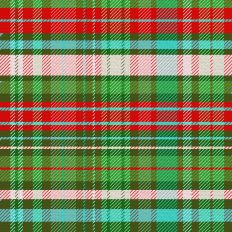 Sugar Plum Plaid - Candycorn Syrup 