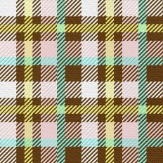 Sugar Plum Plaid - Gingerbread Cookie