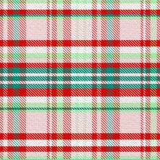 Sugar Plum Plaid - Marshmallow Lrg