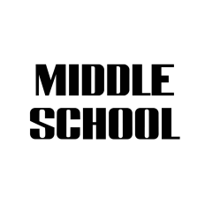 Middle School Font