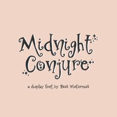 Midnight Conjure - Halloween Display Font