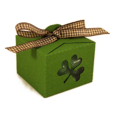 Mini Tote Shamrock Treat Box