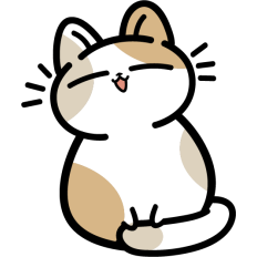simple happy cat cute