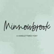 Minnowbrook Script Font