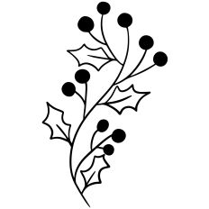Mistletoe Cut File 