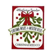 Mistletoe Seed Packet Gift Card Envelope
