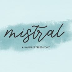 Mistral Script Font