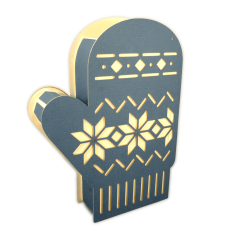 Mitten 3D Upright Container