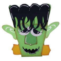 3D Frankenstein Popcorn Box
