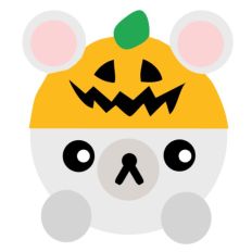 BFF Halloween Polar Beanie