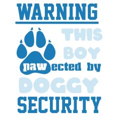 Warning Pawected - Boy