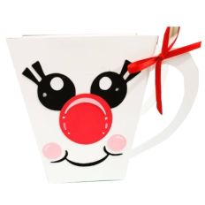 3D - Christmas Mug Box - Snowman