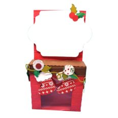 3D - Fireplace Treat Box
