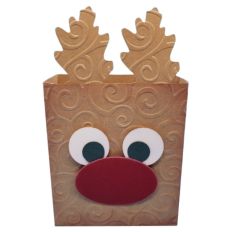 3D - Reindeer Gift Box