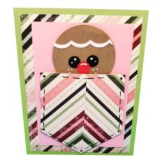 Card - Gingerbread Cookie Pocket