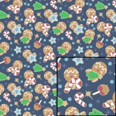 Digital Pattern Paper - Gingerbread Party