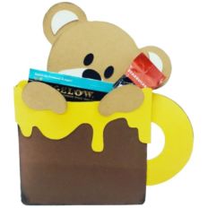 3D - Teddy Bear Peeker Mug