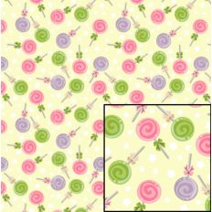 Digital Pattern Paper - Lollipops