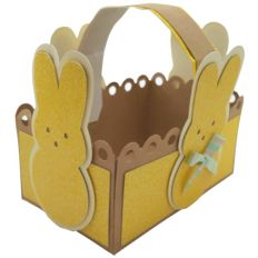 3D - Easter Bunny Peeps Basket