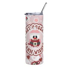 TUMBLER WRAPS SKINNY 20OZ - Hot Cocoa and Warm Wishes