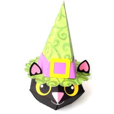 3D - Kitty Witch Box