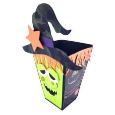 3D - Witch Popcorn Box