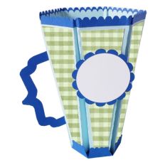 3D - Long Ornate Mug