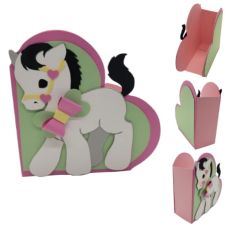 3D - Baby Pony Heart