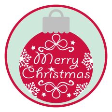 Merry Ornament