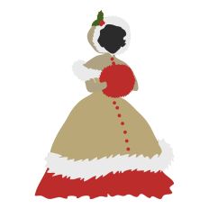 Paper Doll - 1950s Snow Fur