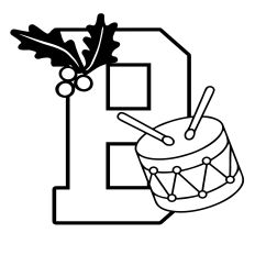 Christmas B Letter