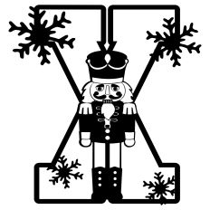 Christmas X Letter
