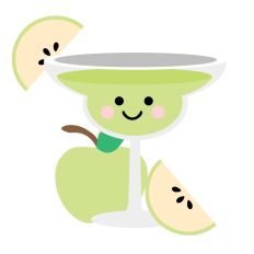 Kawaii Apple Margarita