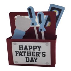 Handyman Tools Pop Up Card