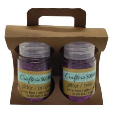 3D - 2 Bottle Glitter Holder